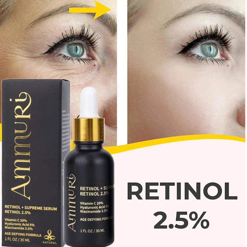 Pro-Retinol 2.5% Face Serum for Anti-Ageing & Skin Renewal | Ammuri