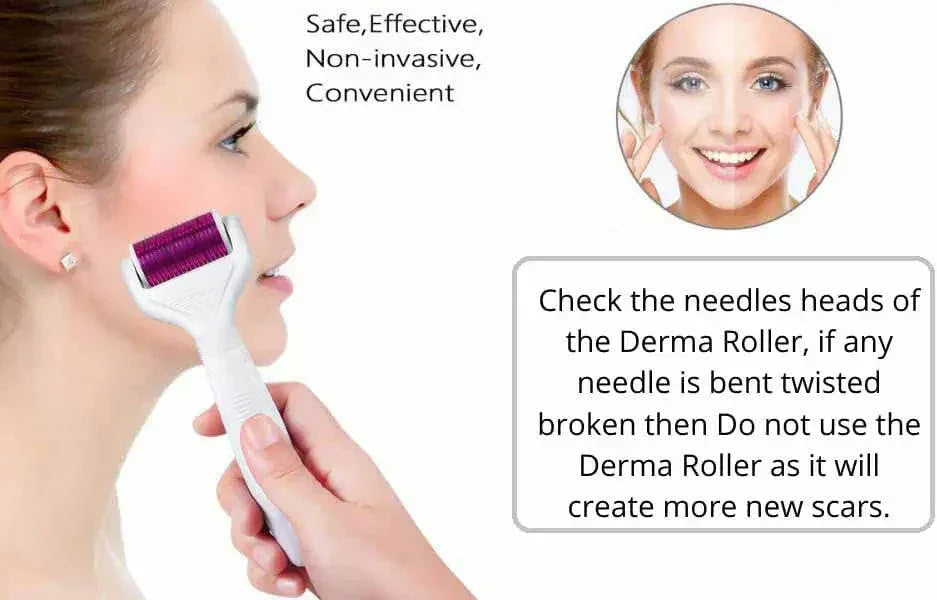 Derma Roller for Scars, Anti-Ageing & Skin Repair | Ammuri