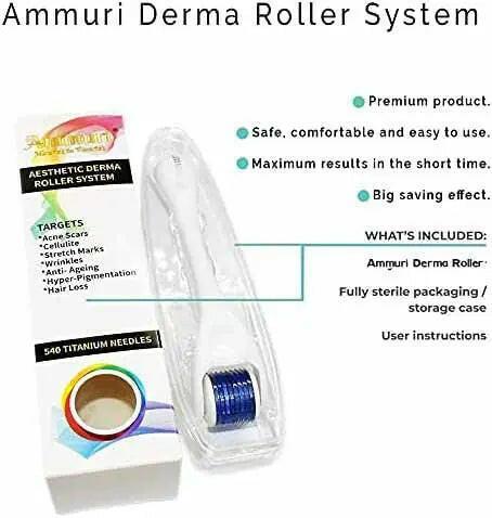 Derma Roller for Scars, Anti-Ageing & Skin Repair | Ammuri