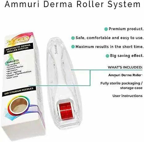 Derma Roller for Scars, Anti-Ageing & Skin Repair | Ammuri