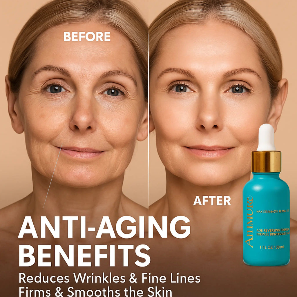Retinol MAX 5% Anti-Ageing Serum for Youthful & Firm Skin | Ammuri