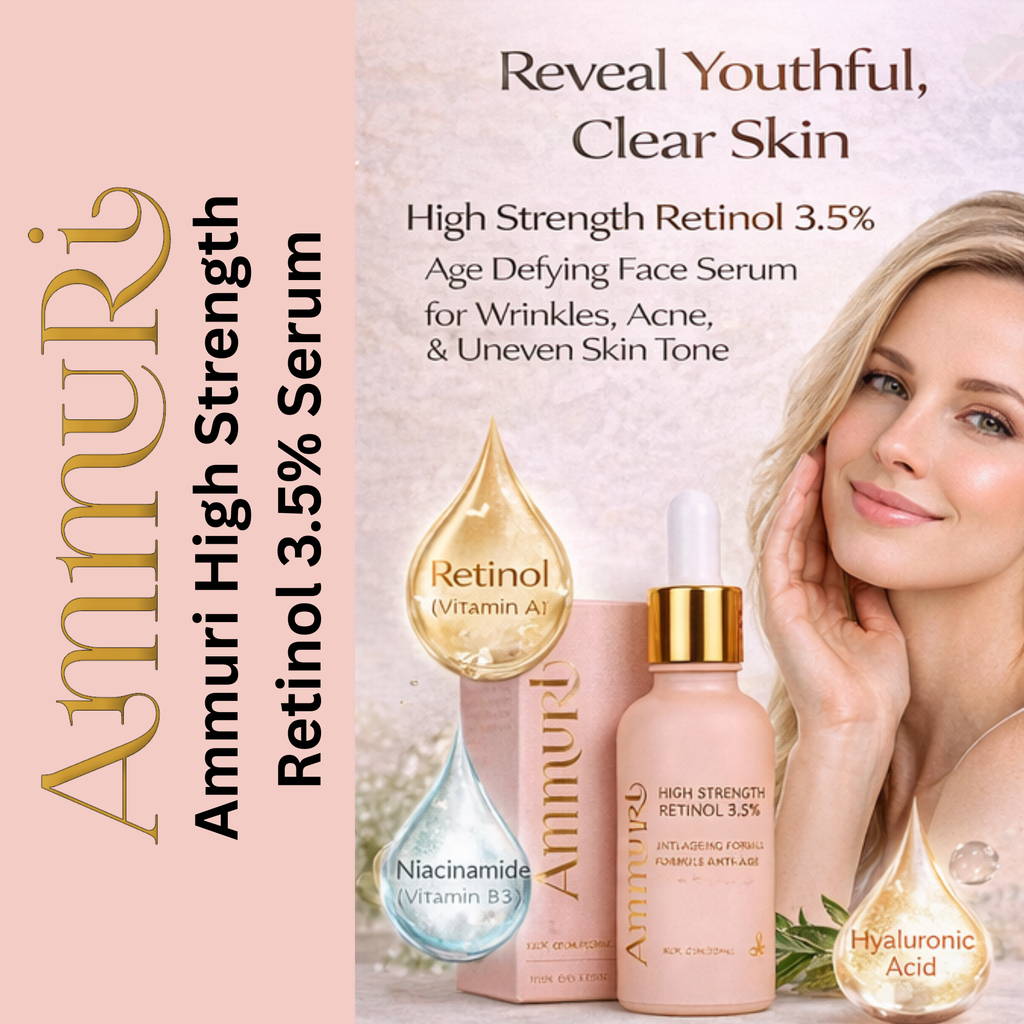Ammuri Retinol 3.5% High Strength Serum | Anti-Ageing Face Serum