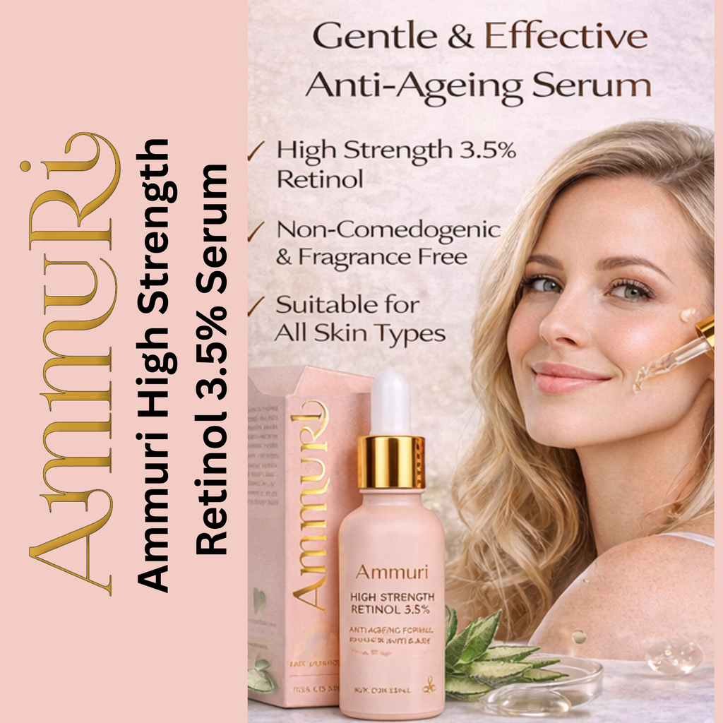 Ammuri Retinol 3.5% High Strength Serum | Anti-Ageing Face Serum