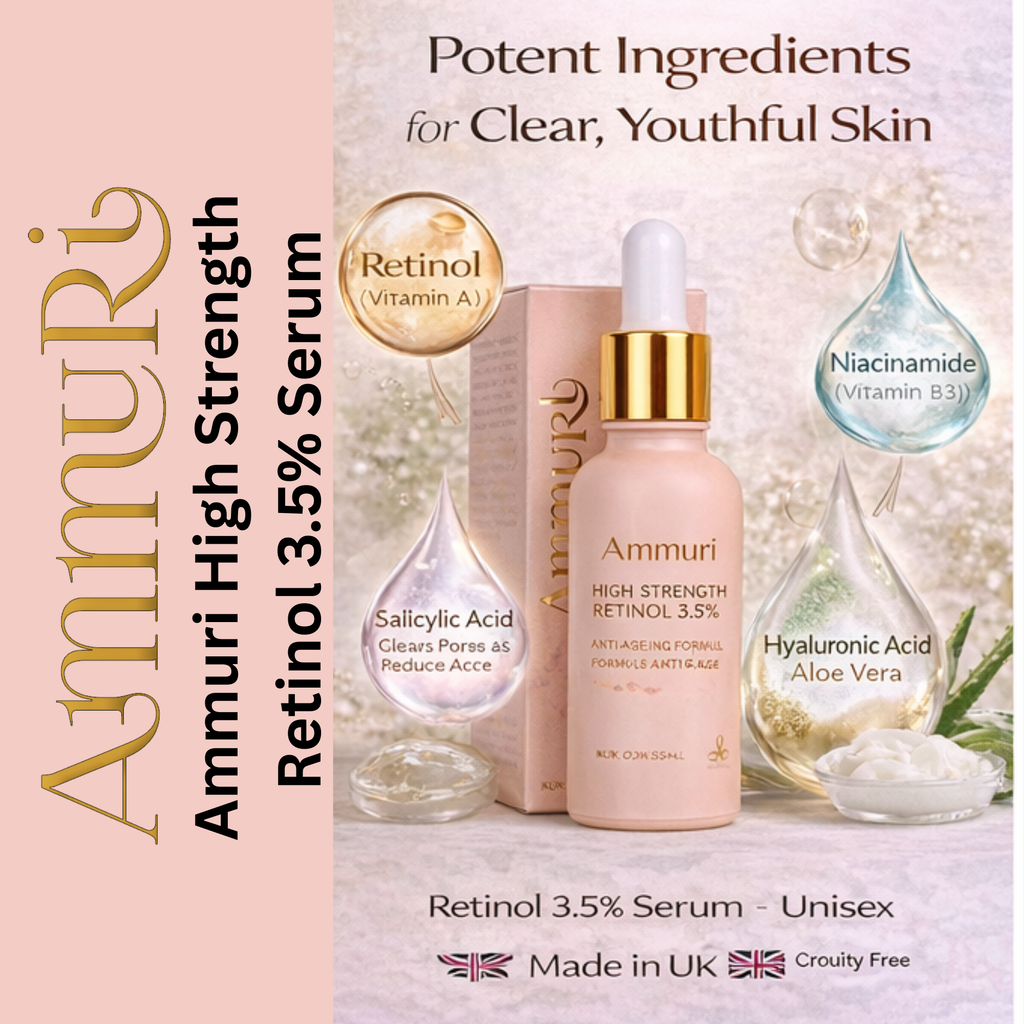 Retinol 3.5% Anti-Ageing Serum for Wrinkles & Skin Firming | Ammuri