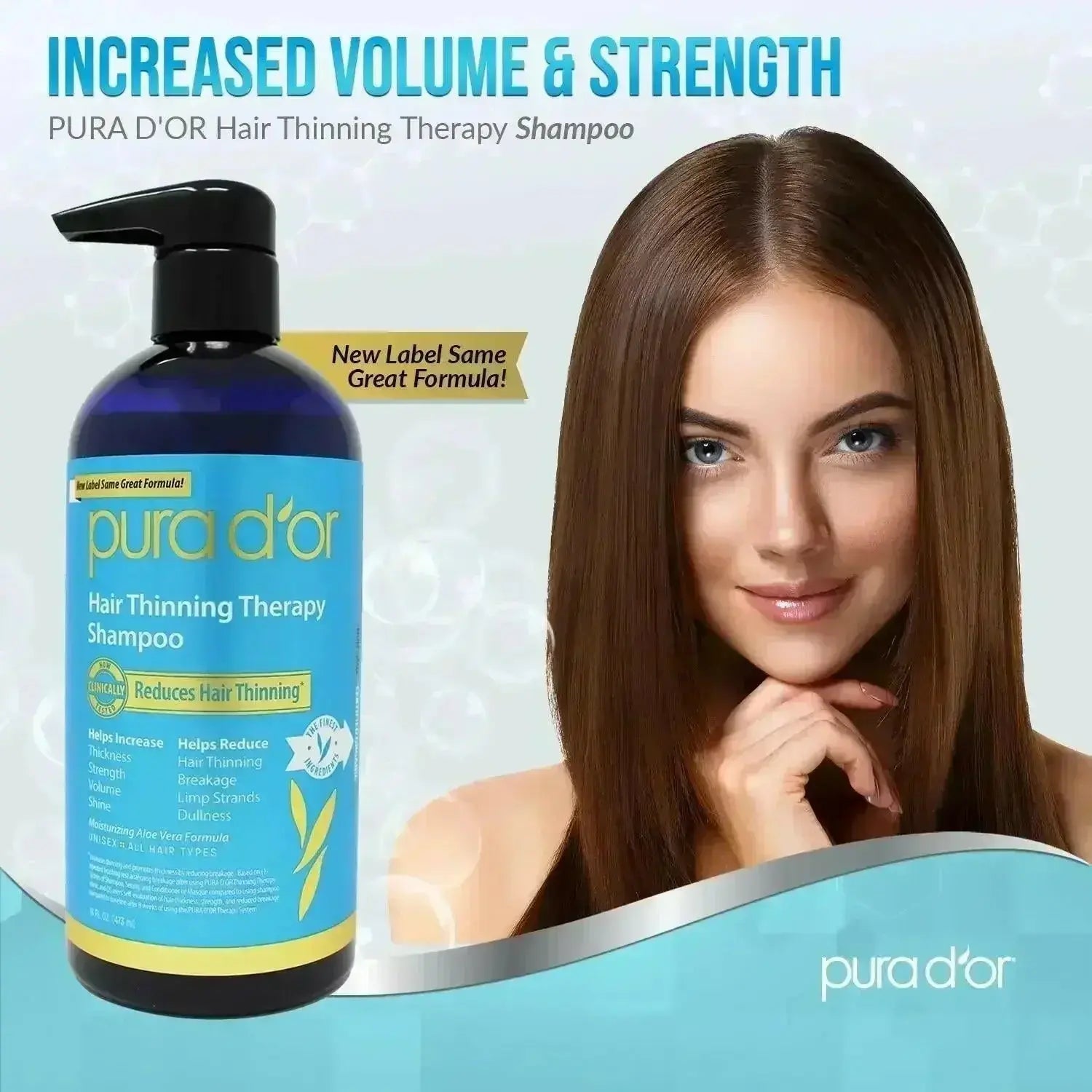 Pura D'or Shampoo for Thinning Hair & Hair Loss | Ammuri