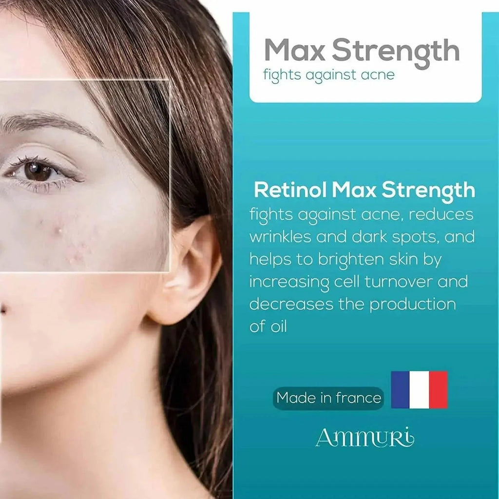 Retinol MAX 5% Anti-Ageing Serum for Youthful & Firm Skin | Ammuri