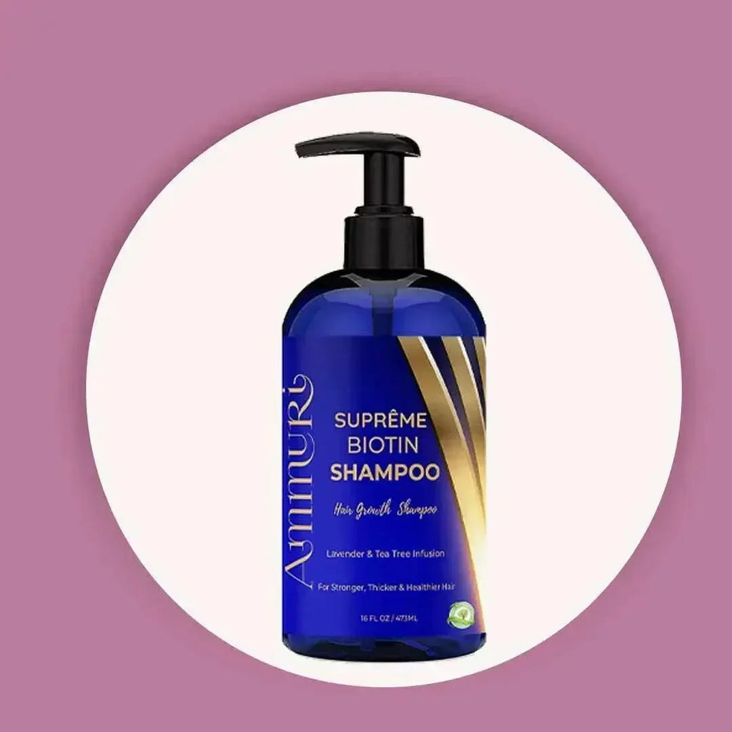 Biotin Haircare Set – Anti-Hair Loss Shampoo & Strengthening Serum for Men & Women | Ammuri