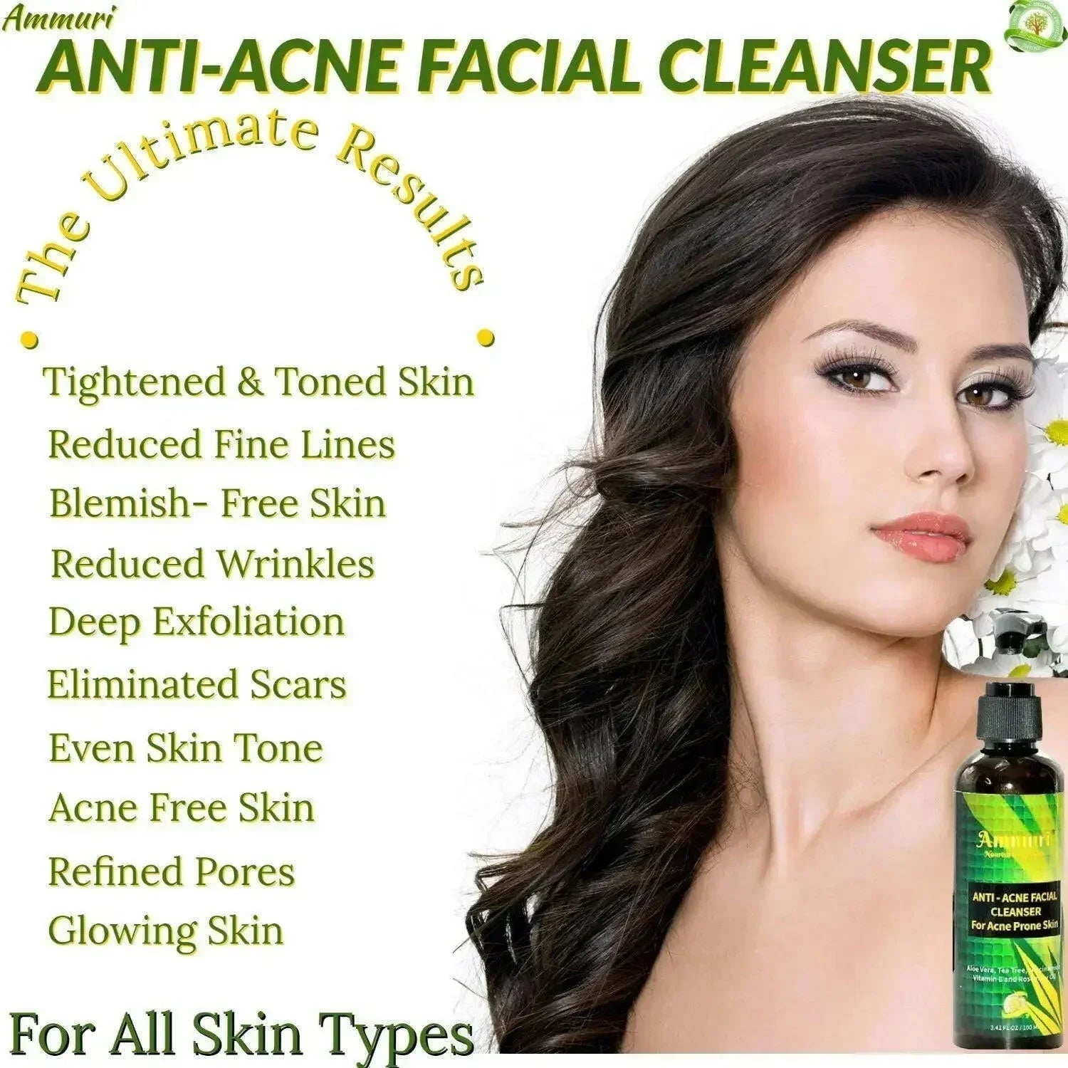 3-in-1 Deep Cleansing Milk for Gentle Makeup Removal & Clean Skin | Ammuri