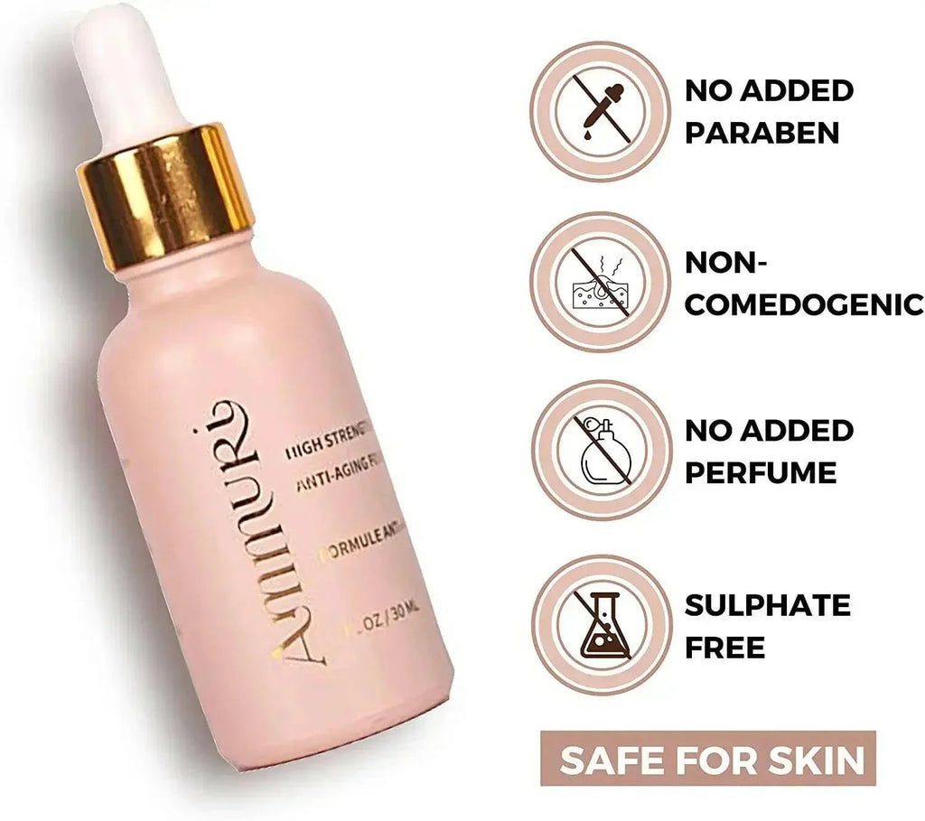 Retinol 3.5% Face Serum for Anti-Ageing & Skin Renewal | Ammuri