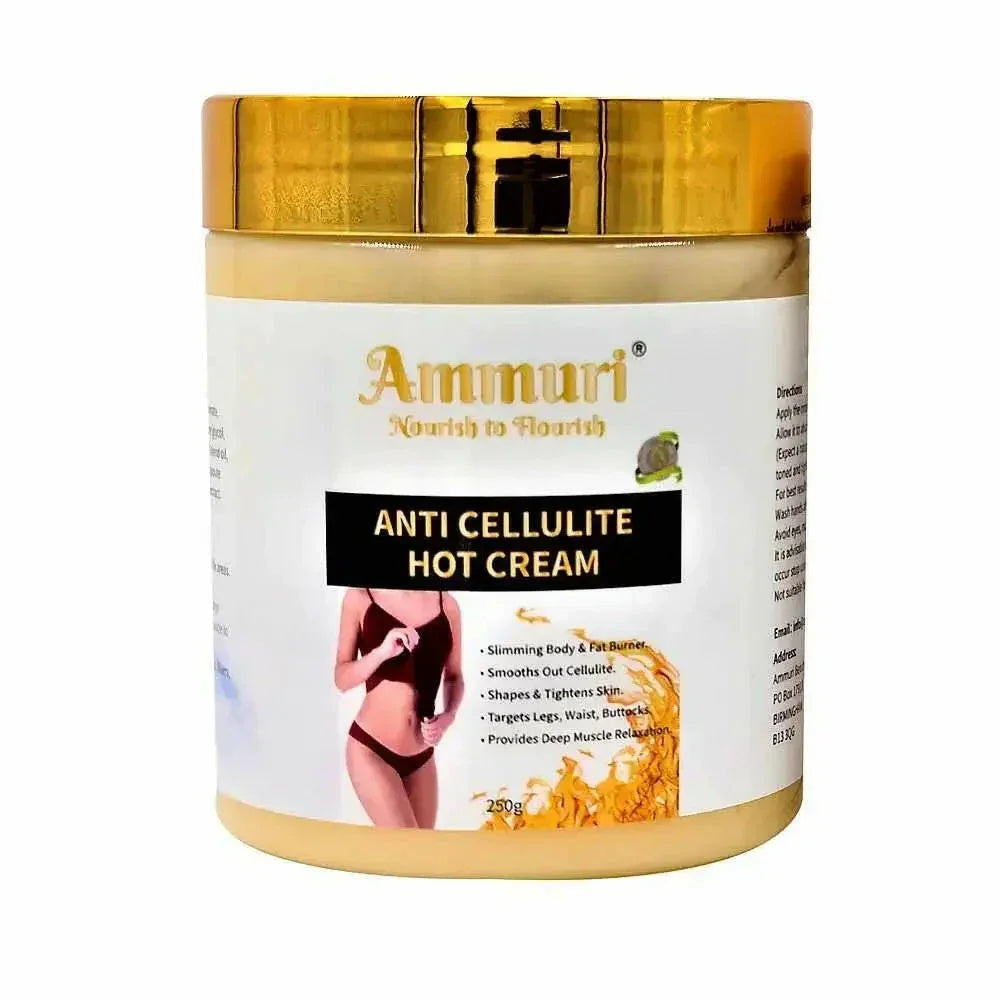 Toning & Firming Body Cream for Cellulite & Stretch Marks (250g) | Ammuri