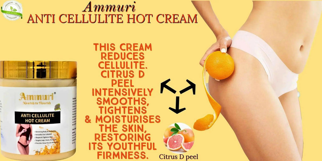 Toning & Firming Body Cream for Cellulite & Stretch Marks (250g) | Ammuri
