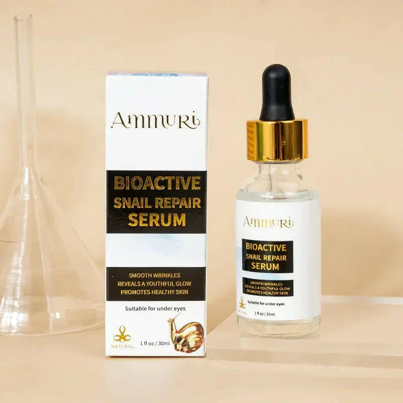 Bioactive Snail Repair Serum for Anti-Ageing & Deep Hydration (30ml) | Ammuri