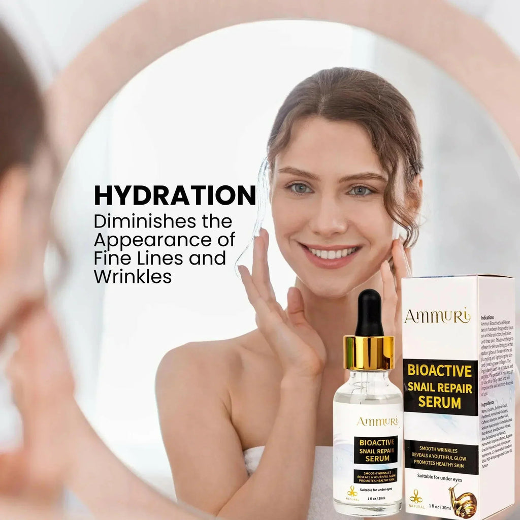 Bioactive Snail Repair Serum for Anti-Ageing & Deep Hydration (30ml) | Ammuri