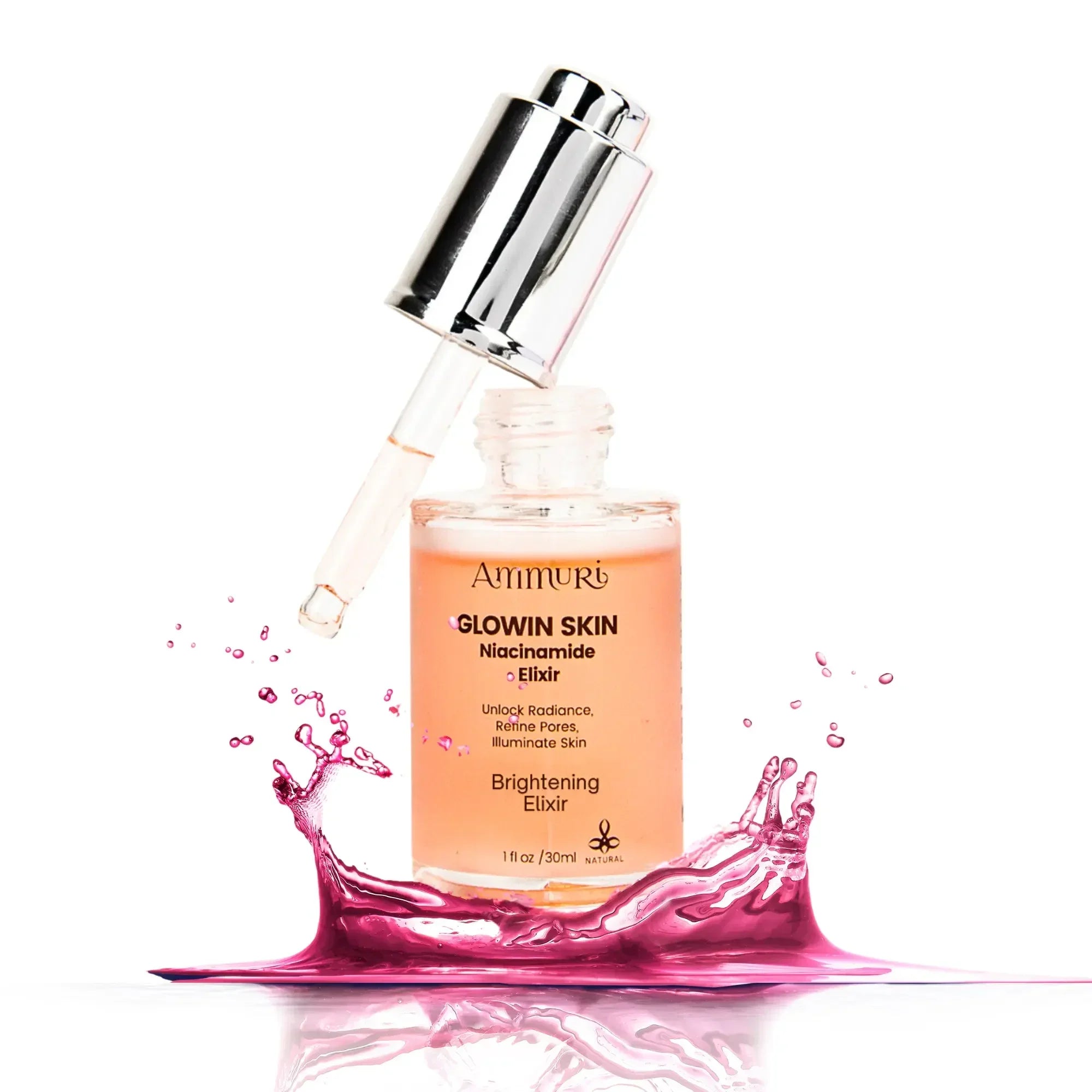 Niacinamide Brightening Face Serum for Dark Spots & Uneven Skin Tone | Ammuri