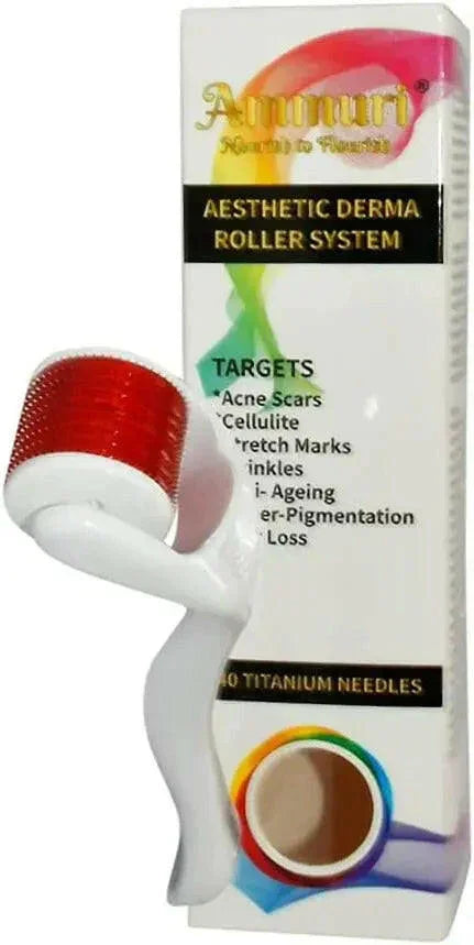 Derma Roller Titanium System for Skin Rejuvenation & Anti-Ageing | Ammuri