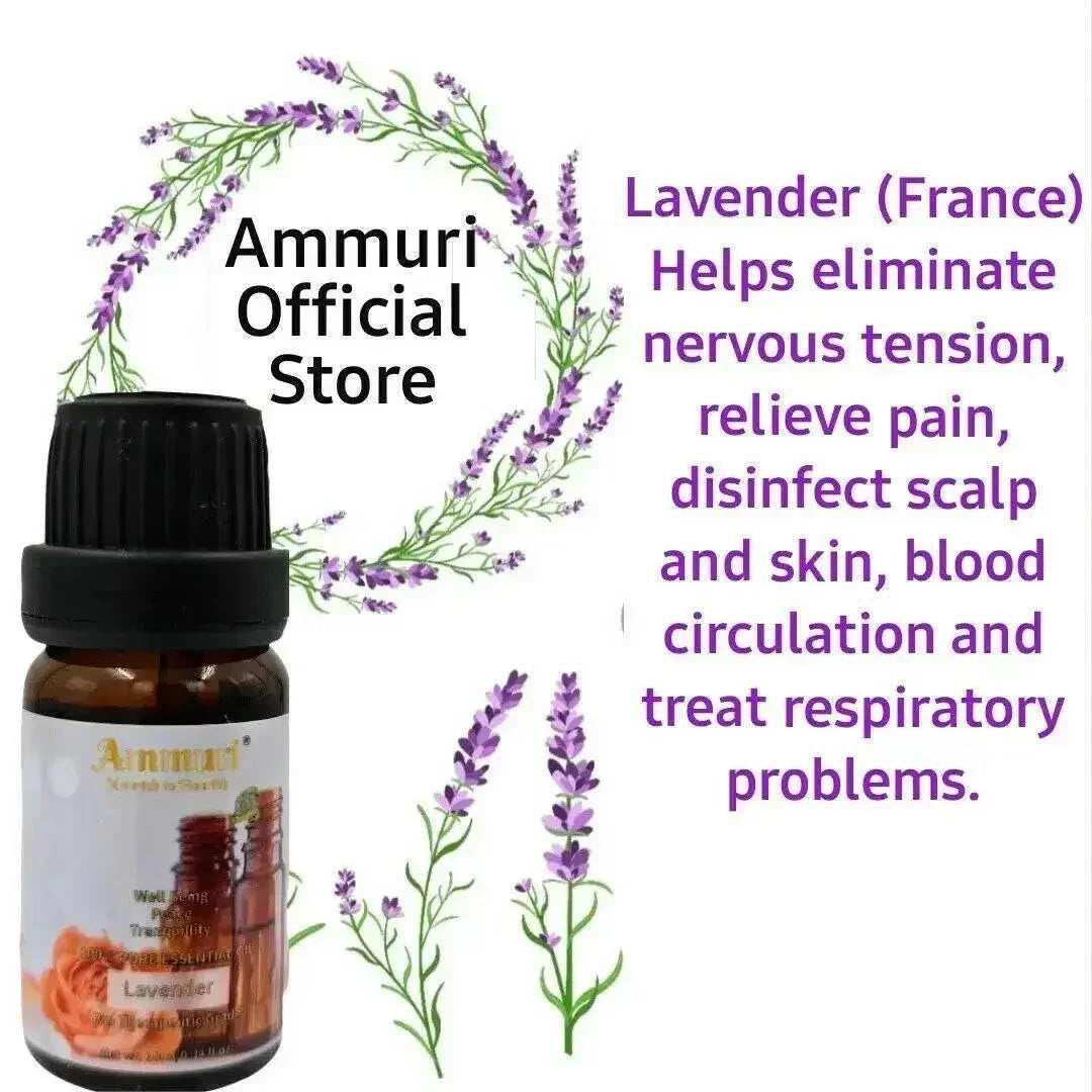 Essential Oils Gift Set for Aromatherapy & Relaxation | Ammuri