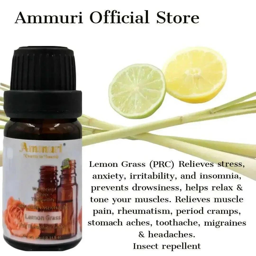 Essential Oils Gift Set for Aromatherapy & Relaxation | Ammuri
