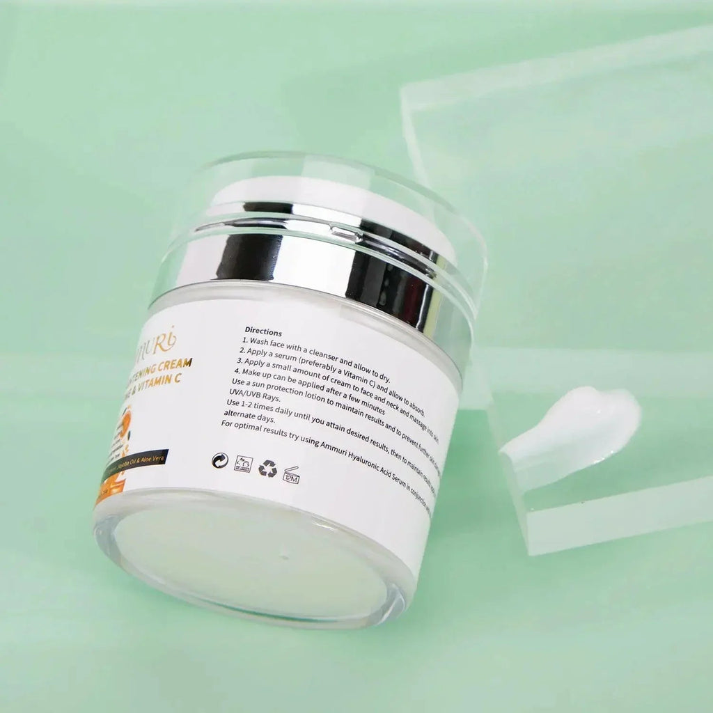 Lightening & Brightening Moisturiser for Face, Body & Sensitive Areas (50g) | Ammuri