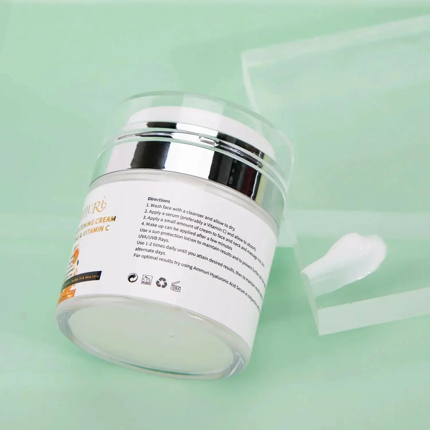 Lightening & Brightening Moisturiser for Face, Body & Sensitive Areas (50g) | Ammuri