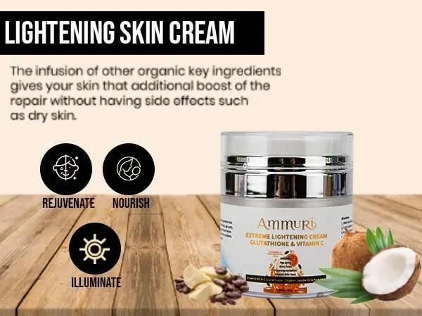 Lightening & Brightening Moisturiser for Face, Body & Sensitive Areas (50g) | Ammuri