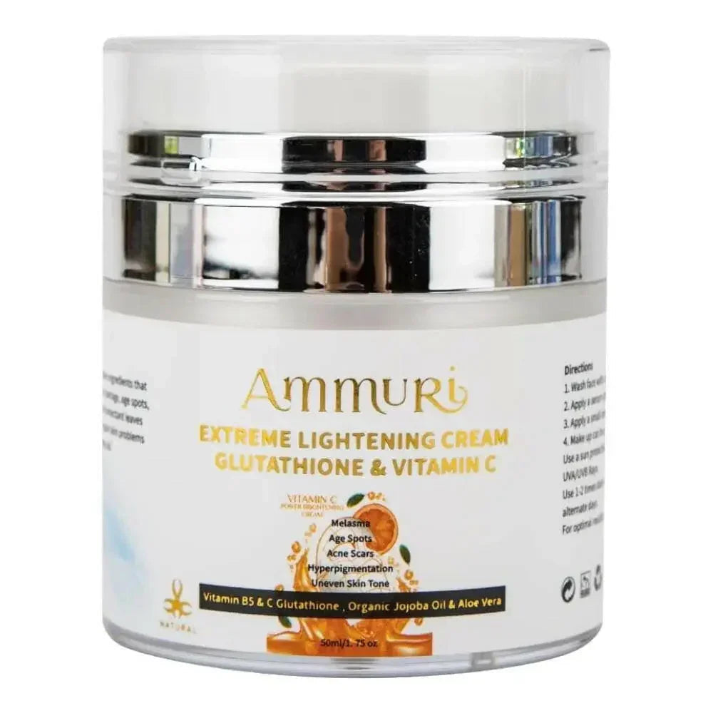 Lightening & Brightening Moisturiser for Face, Body & Sensitive Areas (50g) | Ammuri