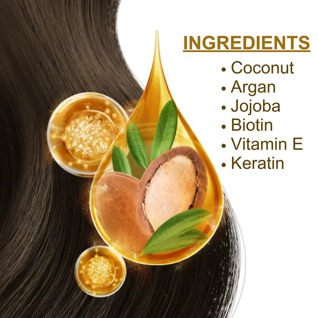 Natural Hair Oil for Hair Thinning & Scalp Nourishment (50ml) | Ammuri