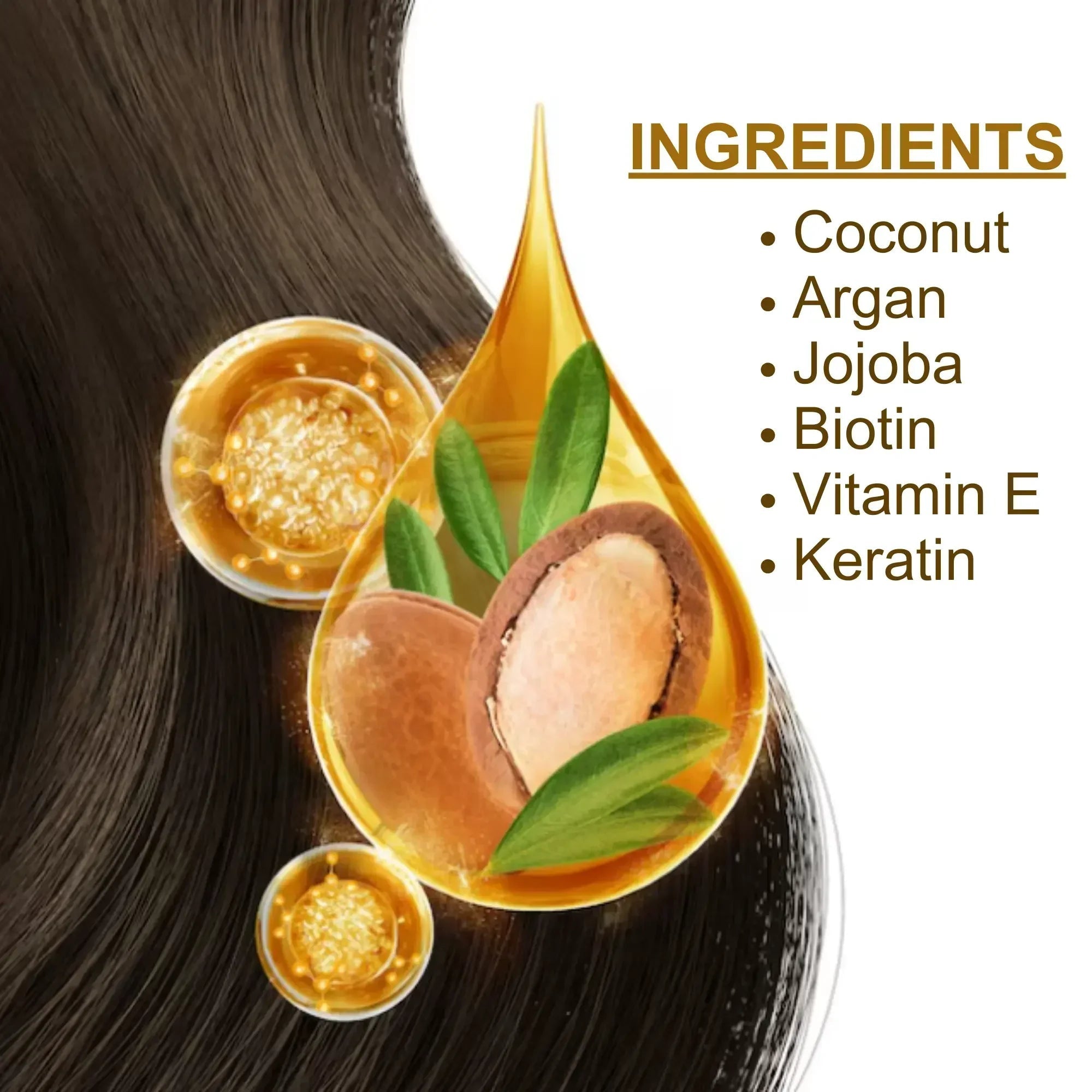 Natural Hair Oil for Hair Thinning & Scalp Nourishment (50ml) | Ammuri