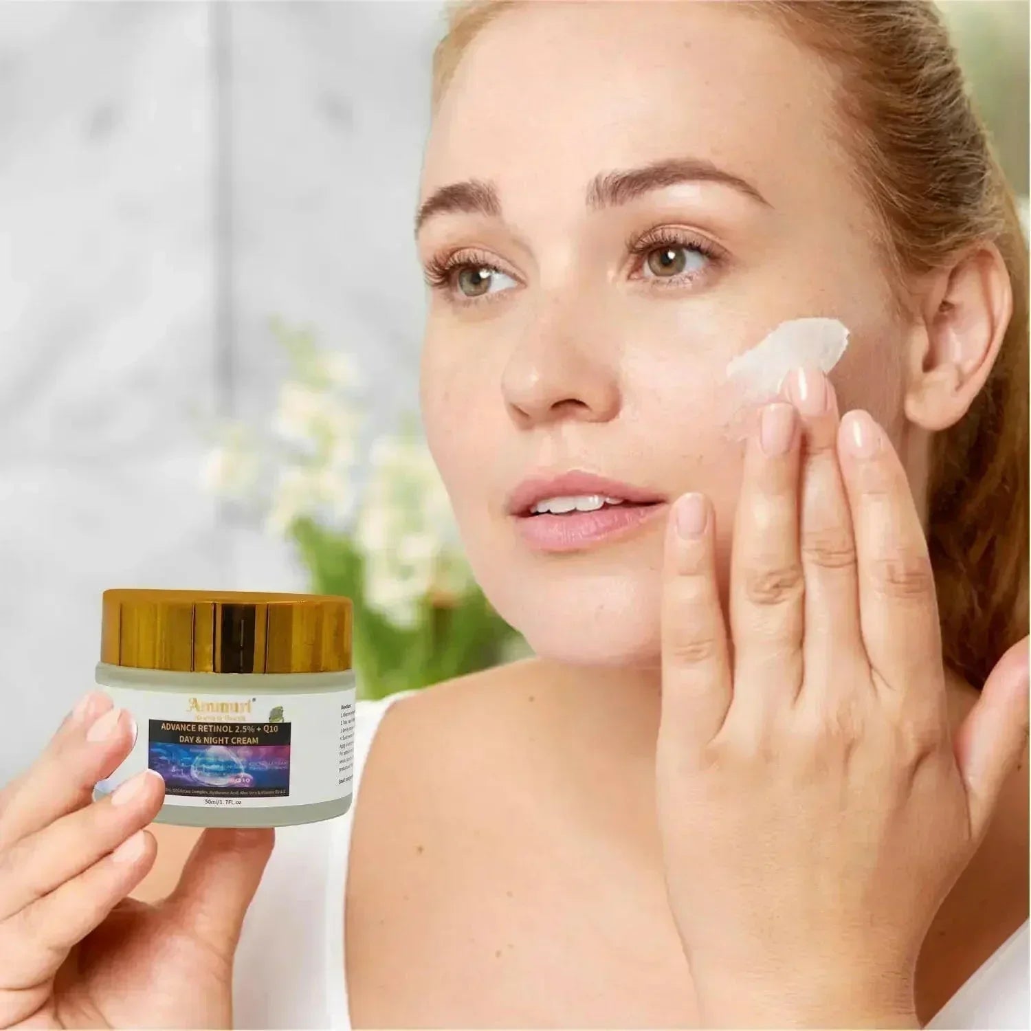 Q10 Face Cream & Retinol 2.5% Firming Day & Night Cream | Ammuri