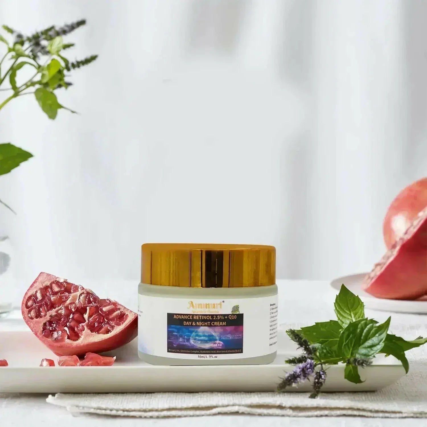 Q10 Face Cream & Retinol 2.5% Firming Day & Night Cream | Ammuri