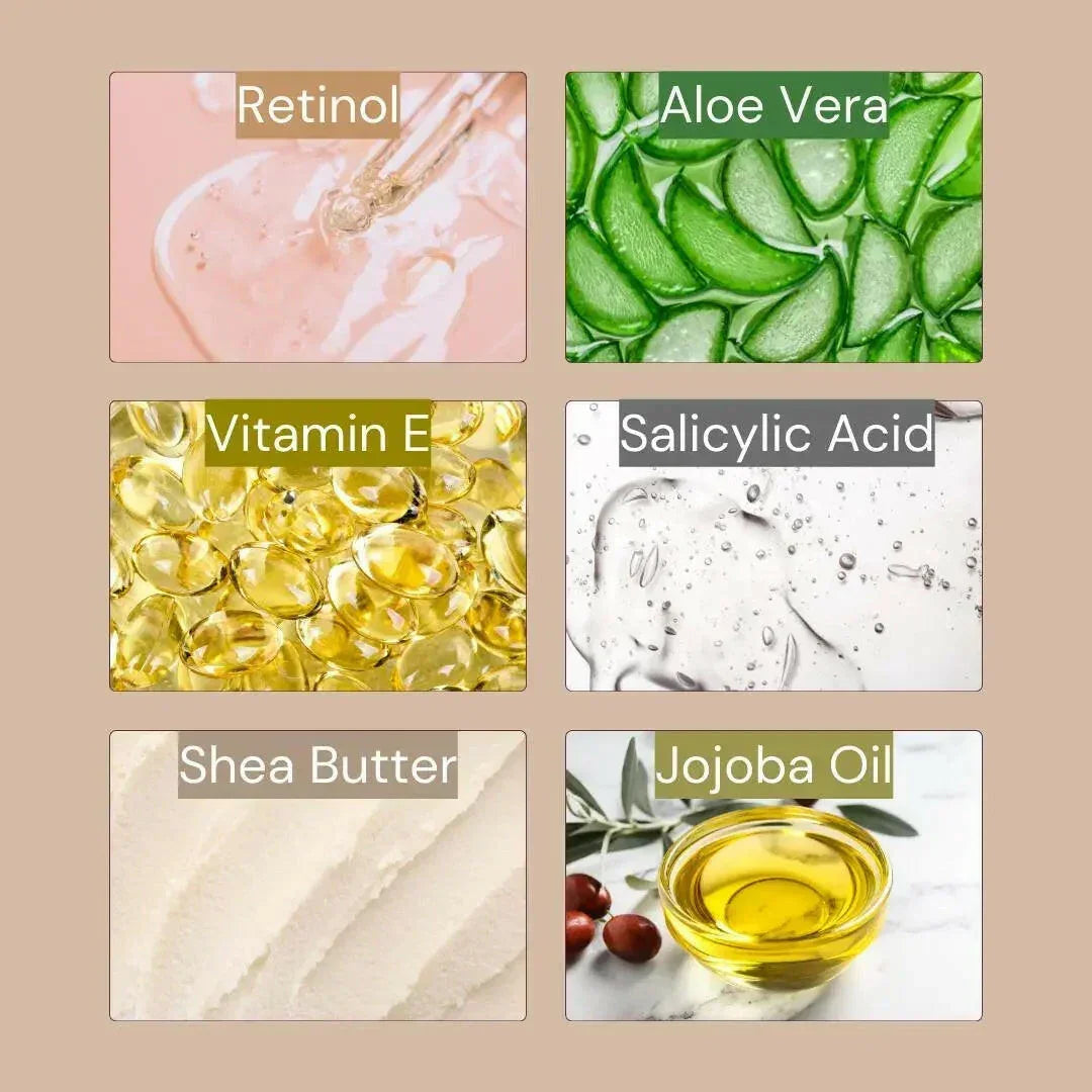 Retinol Facial Scrub & Exfoliating Cream for Smooth Skin | Ammuri