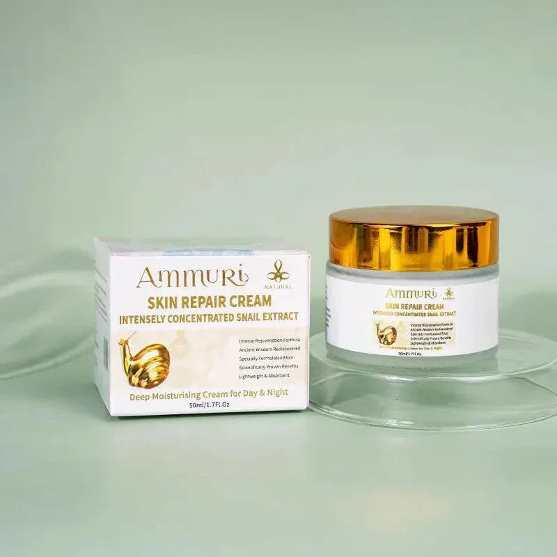 Snail Extract Skin Cream for Deep Repair & Hydration | Ammuri