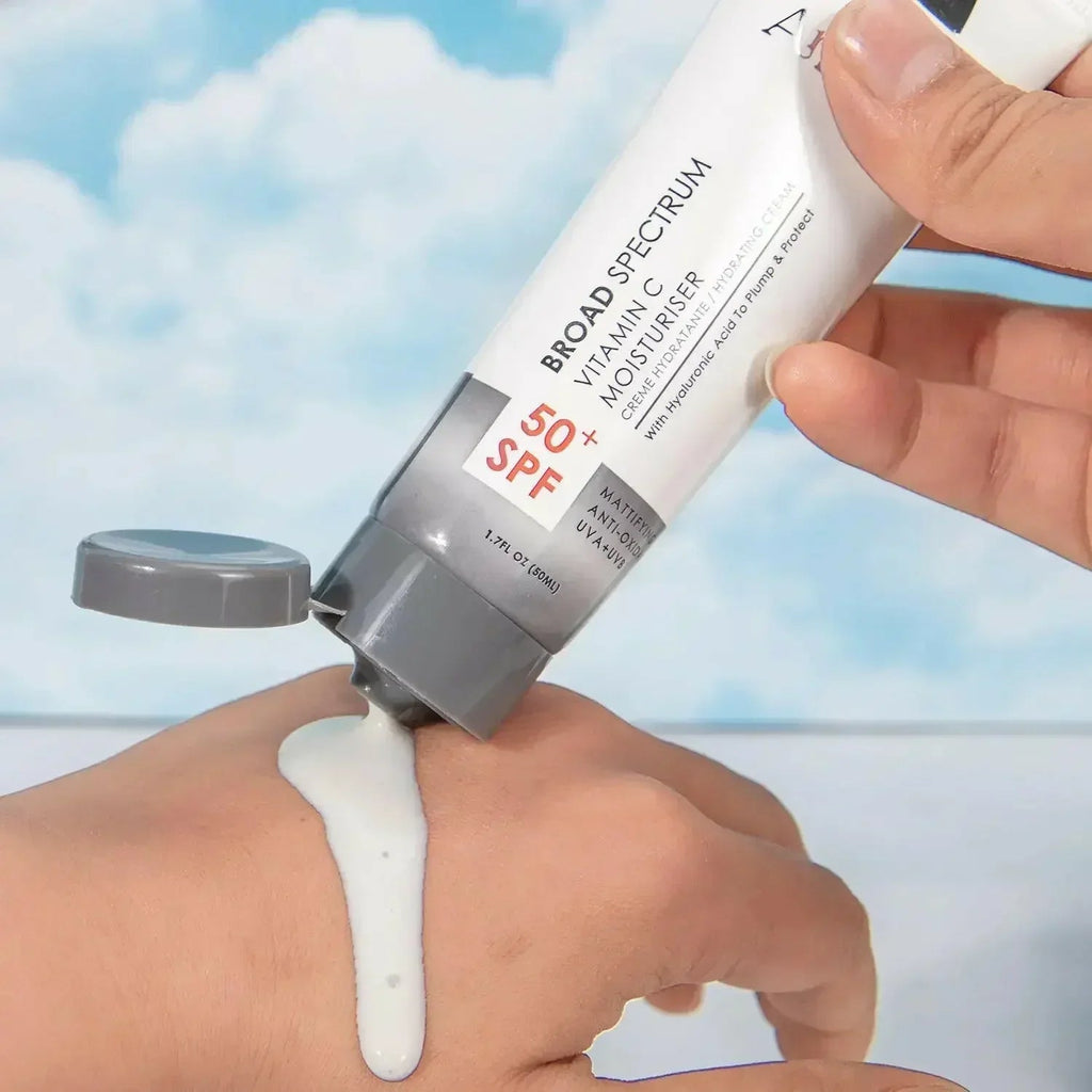 Vitamin C Day Serum SPF 50 – 7-in-1 Moisturiser for Brightening & Protection | Ammuri
