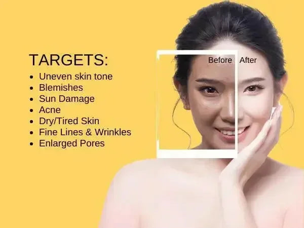 Vitamin C Day Serum SPF 50 – 7-in-1 Moisturiser for Brightening & Protection | Ammuri