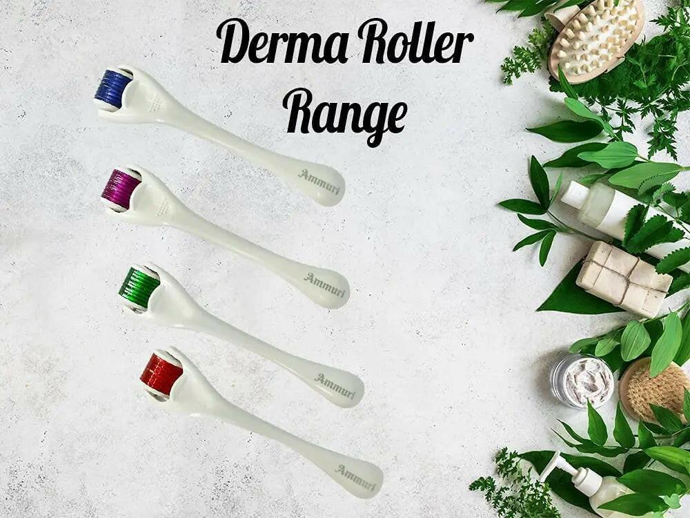 Titanium Derma Roller System for Microneedling & Skin Rejuvenation | Ammuri