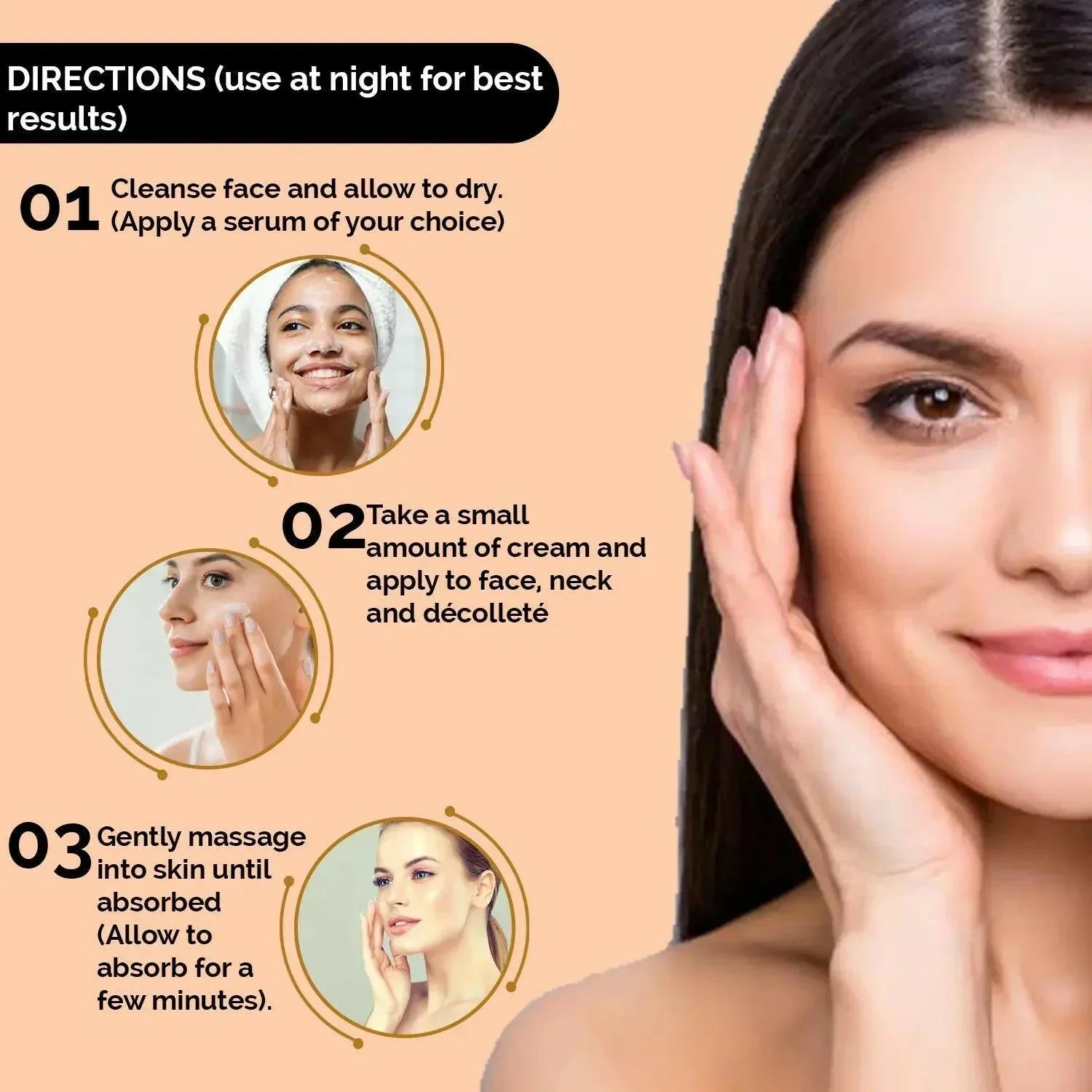 Apple Stem Cell Age Reverse Cream for Wrinkles & Skin Renewal | Ammuri