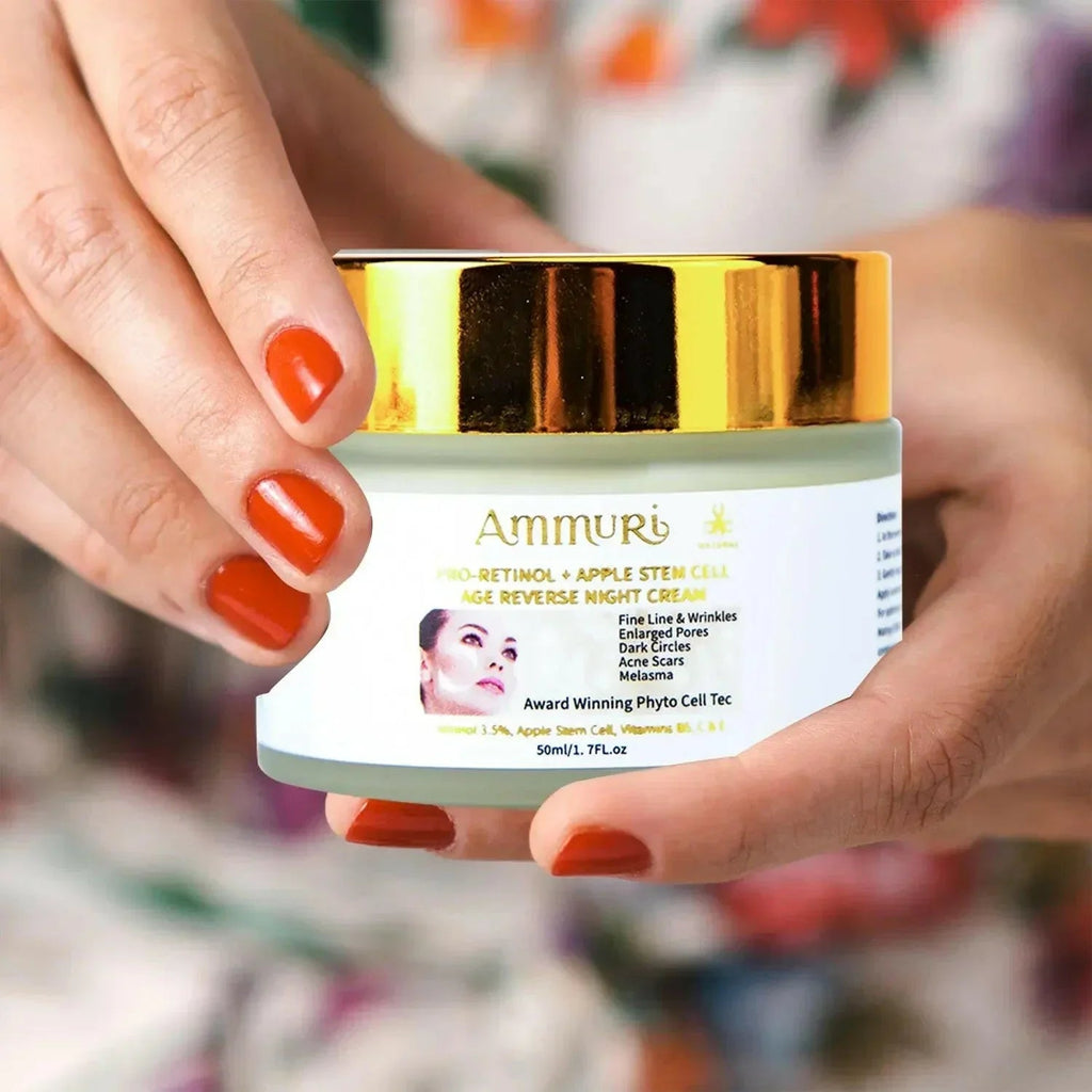 Apple Stem Cell Age Reverse Cream for Wrinkles & Skin Renewal | Ammuri