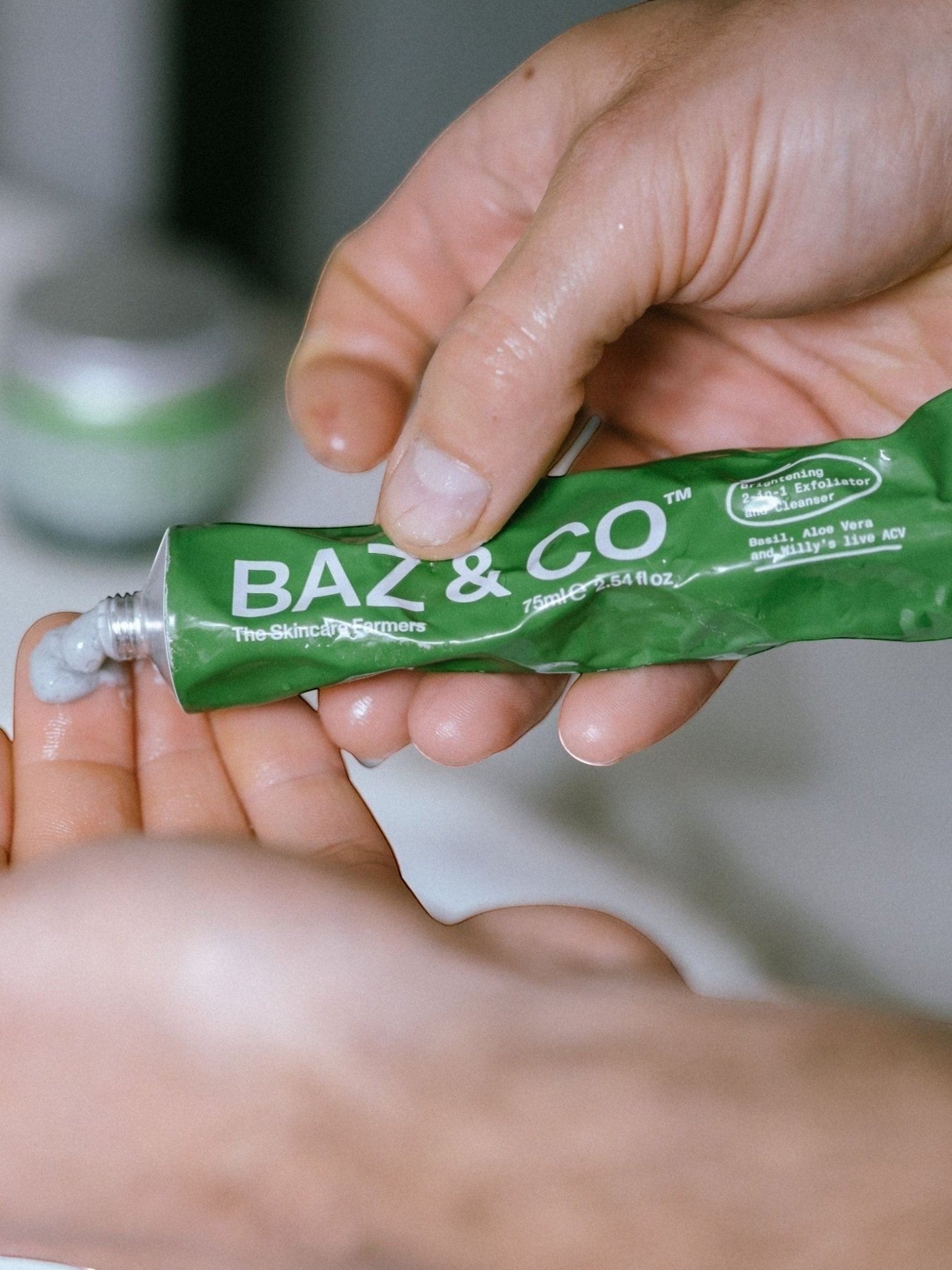 Brightening 2-in-1  Exfoliator & Cleanser