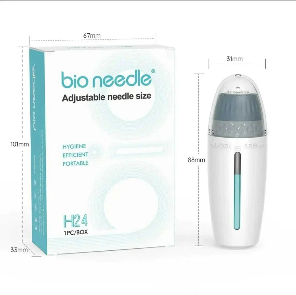 Adjustable 6-in-1 Microneedle Derma Roller for Face, Hair & Body | Ammuri