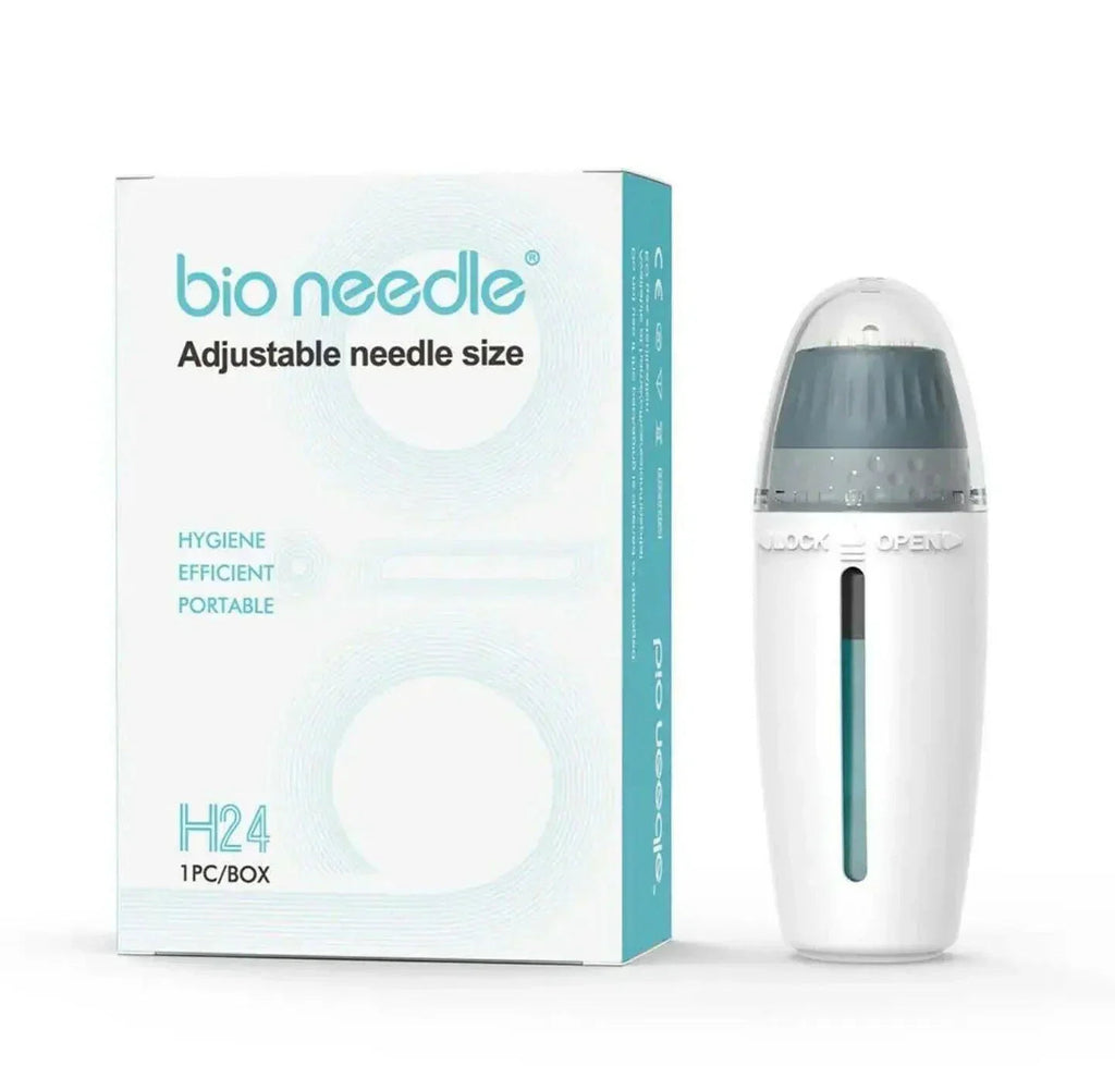 Adjustable 6-in-1 Microneedle Derma Roller for Face, Hair & Body | Ammuri