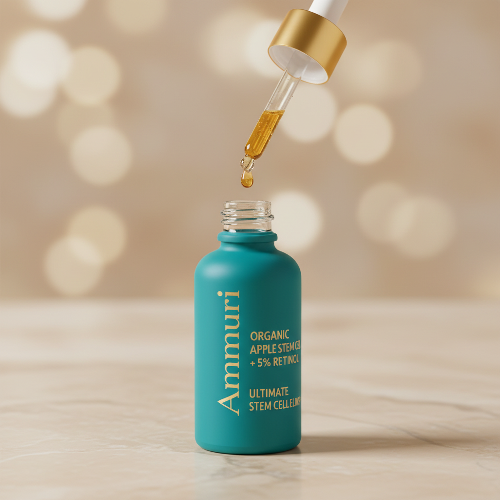 24-Hour Retinol 5% Serum with Apple Stem Cell | Anti-Ageing & Skin Renewal | Ammuri Beauty