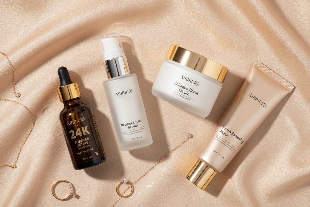 Anti-Ageing Skincare Package for Wrinkles & Fine Lines – 40+ | Ammuri
