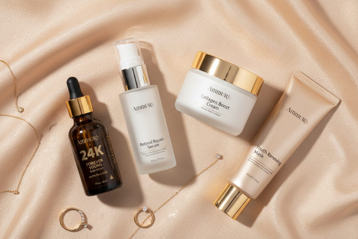 Anti-Ageing Skincare Package for Wrinkles & Fine Lines – 40+ | Ammuri