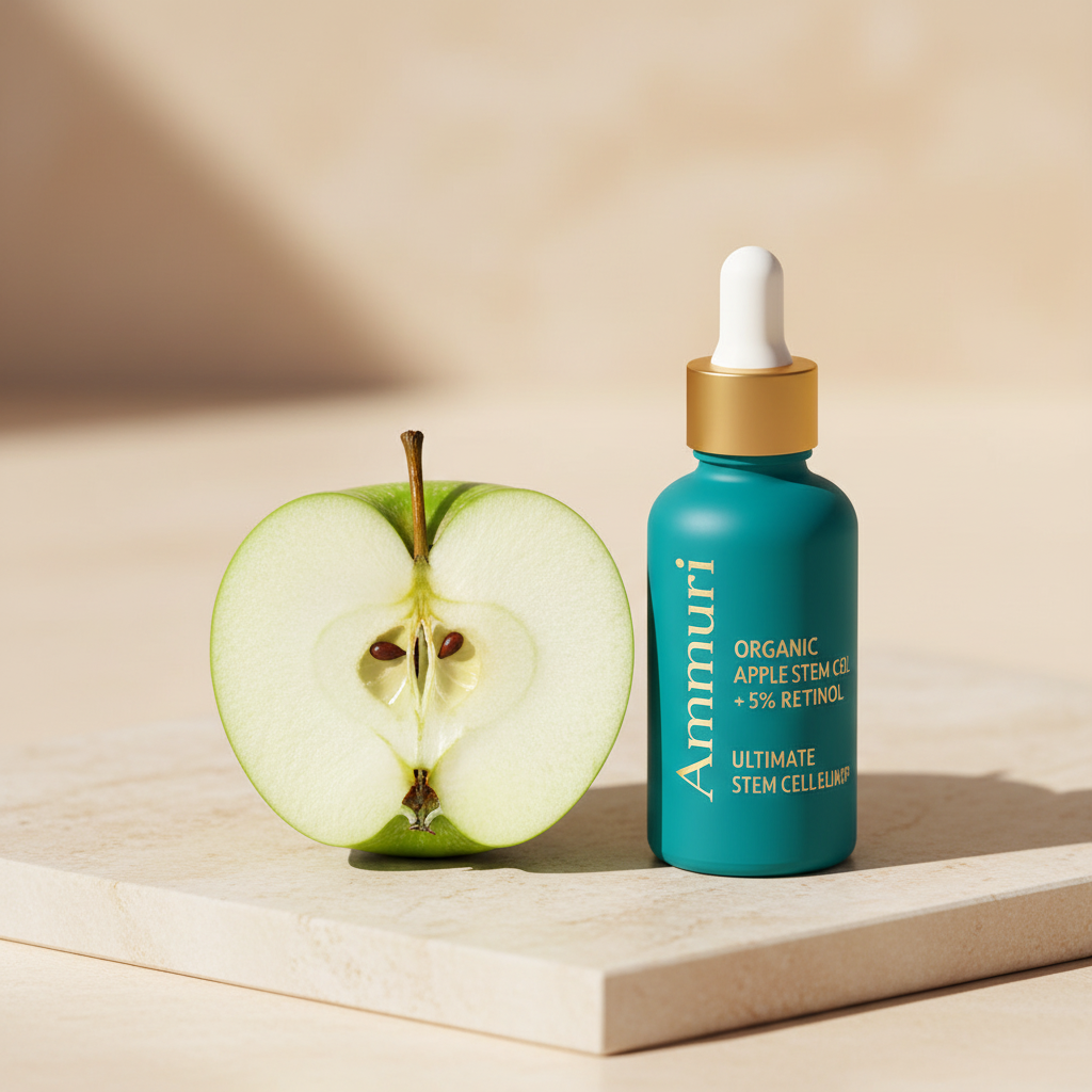 24-Hour Retinol 5% Serum with Apple Stem Cell | Anti-Ageing & Skin Renewal | Ammuri Beauty