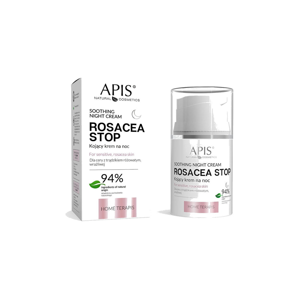 Apis Rosacea-Stop Soothing Night Cream for Sensitive Skin | 50ml