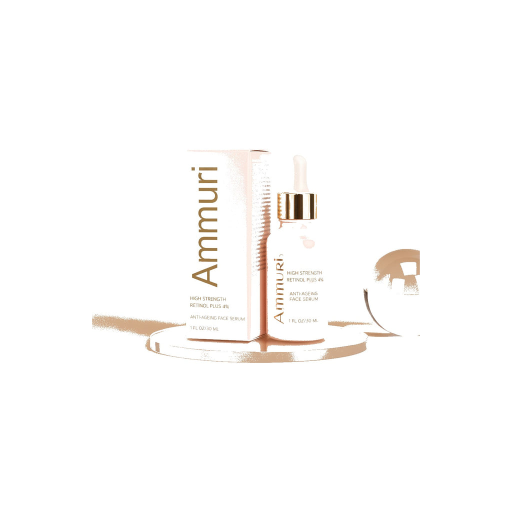 High Strength Retinol 4% Serum for Wrinkles & Dark Spots (30ml) | Ammuri