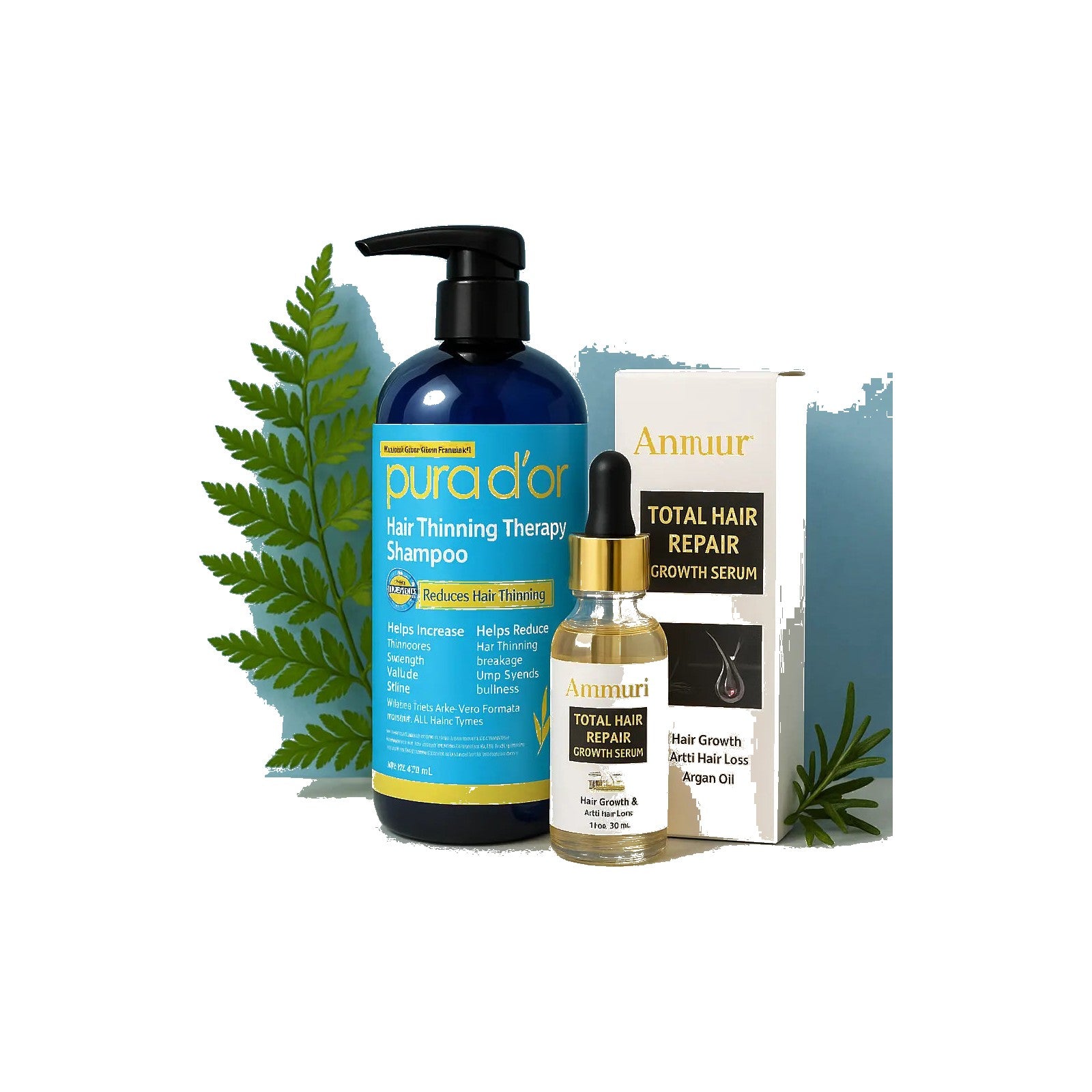 Pura D'or Hair Repair Set for Thinning Hair & Hair Loss | Ammuri