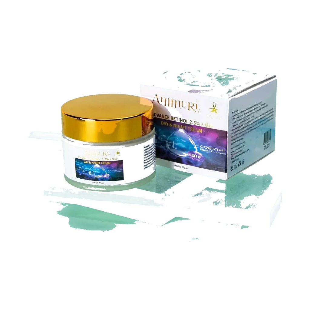 Q10 Face Cream & Retinol 2.5% Firming Day & Night Cream | Ammuri