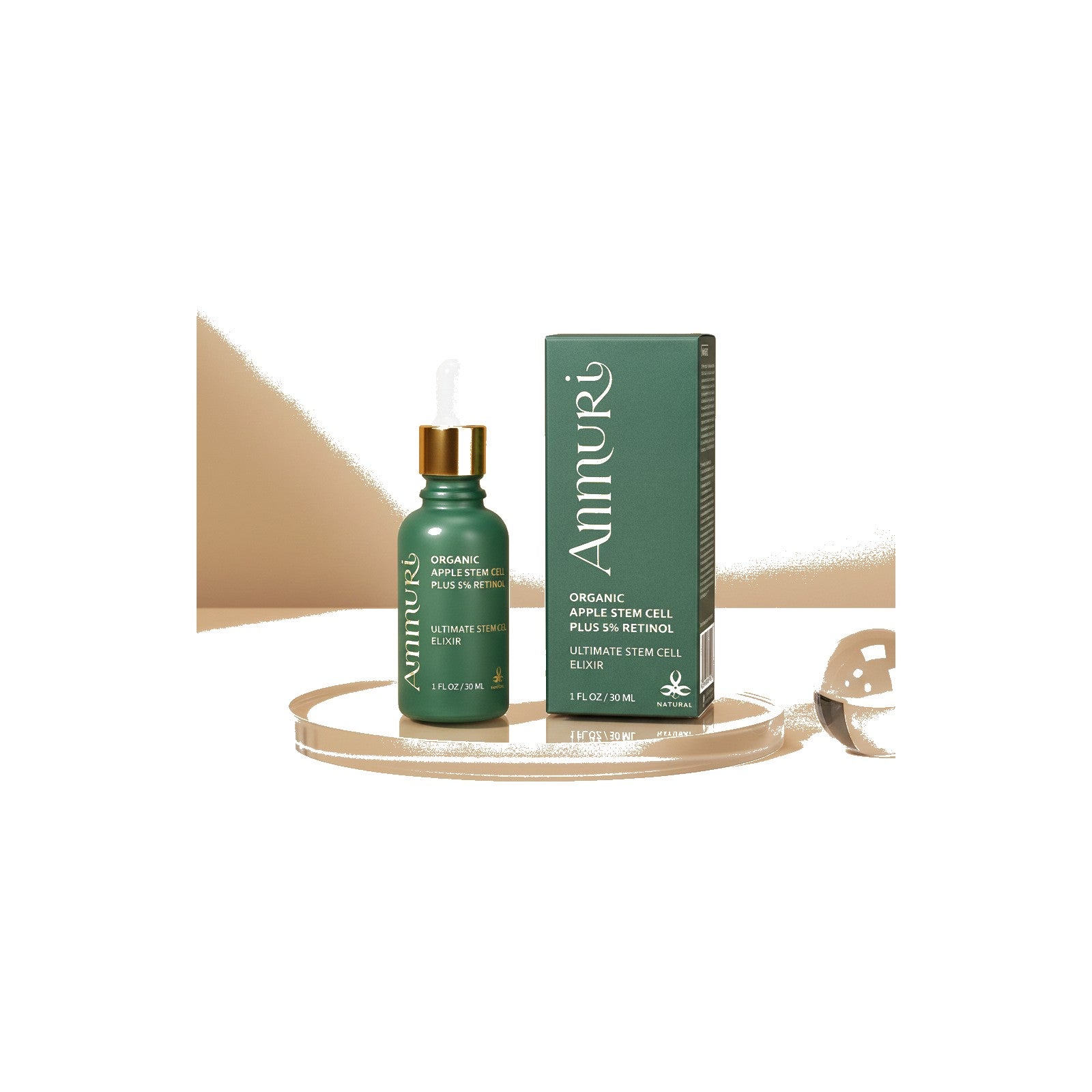 Retinol 5% Serum with Apple Stem Cell for Anti-Ageing, Acne & Dark Spots (30ml) | Ammuri