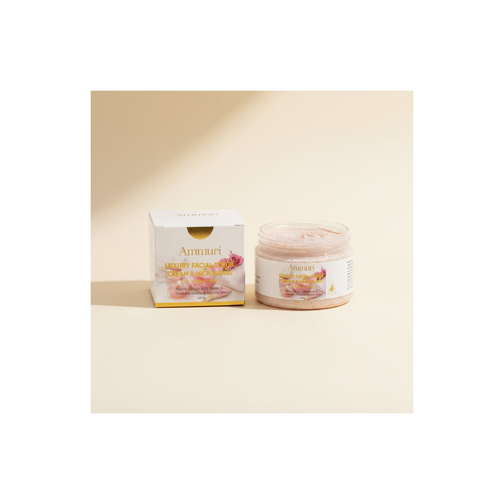 Retinol Facial Scrub & Exfoliating Cream for Smooth Skin | Ammuri