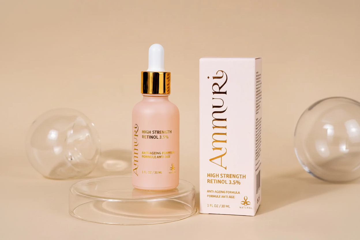 Retinol 3.5% Face Serum for Anti-Ageing & Skin Renewal | Ammuri